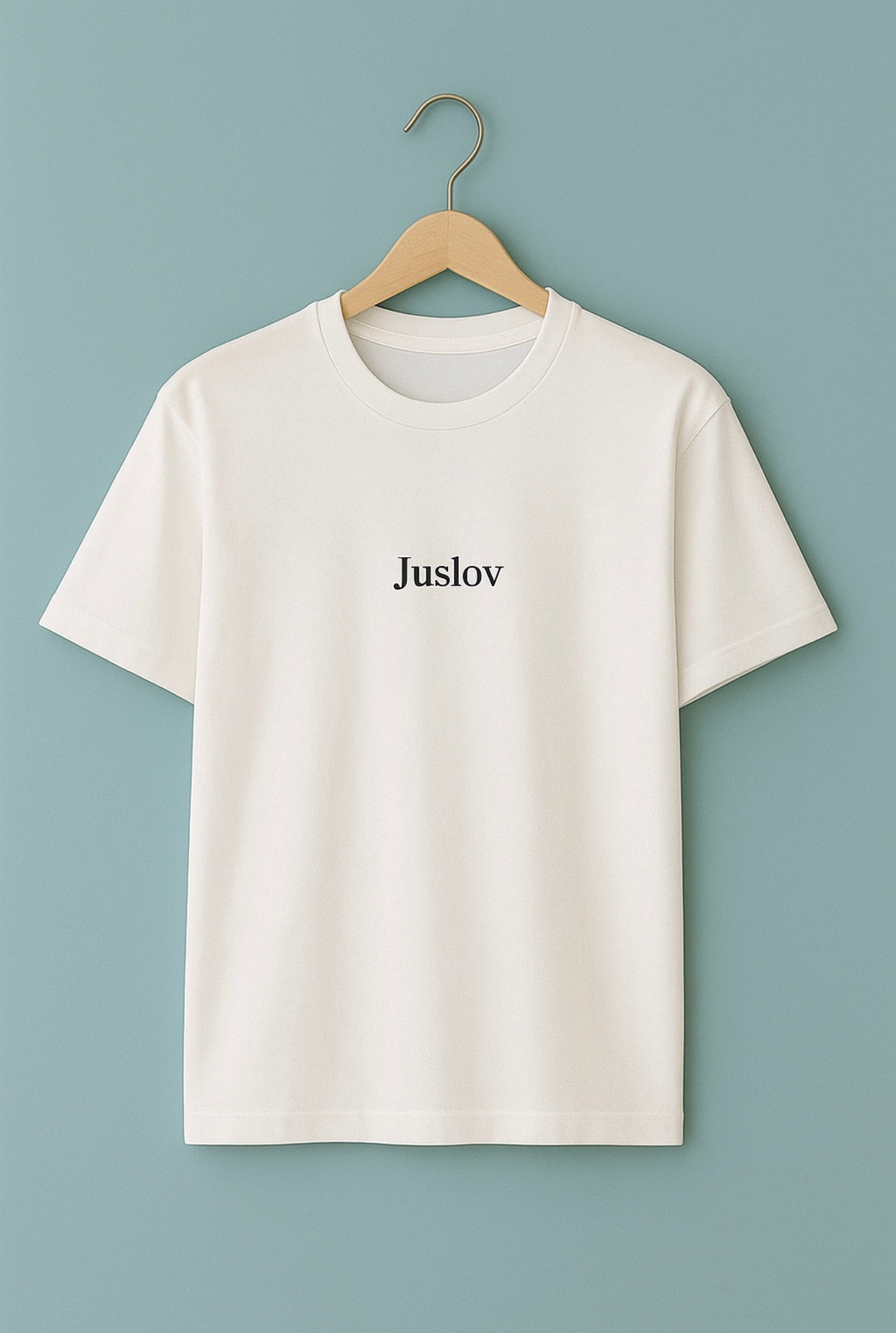 Juslov premium t shirt with embroidery , Casual & Party wear for men and women